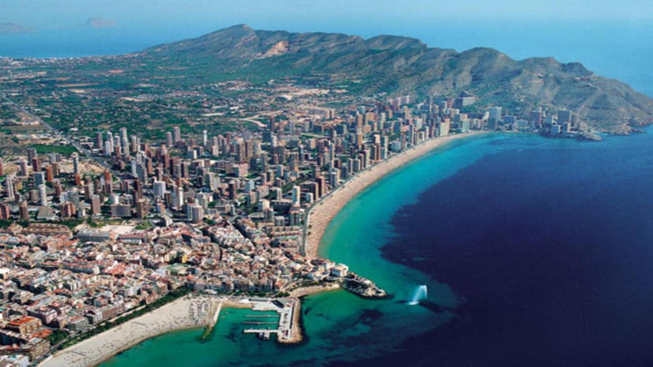 Disponible -11 Al 21 Abril-Apt Cachirul- 4 Pers -Wifi -Aire Acond- Parking Opcionable Extra Бенидорм Экстерьер фото